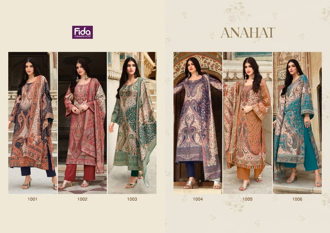 Anahat By Fida Printed Voile Cotton Dress Material Wholesale Shop In Surat
